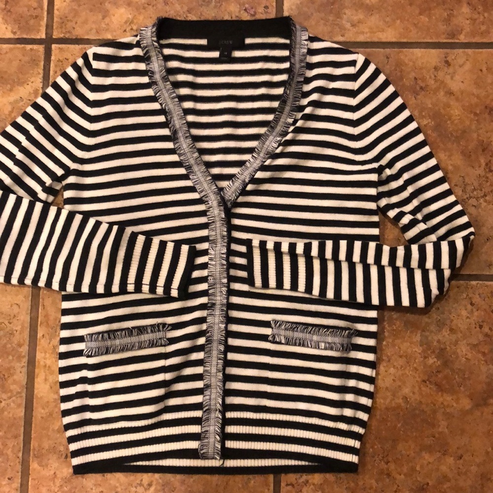 J crew cardigan